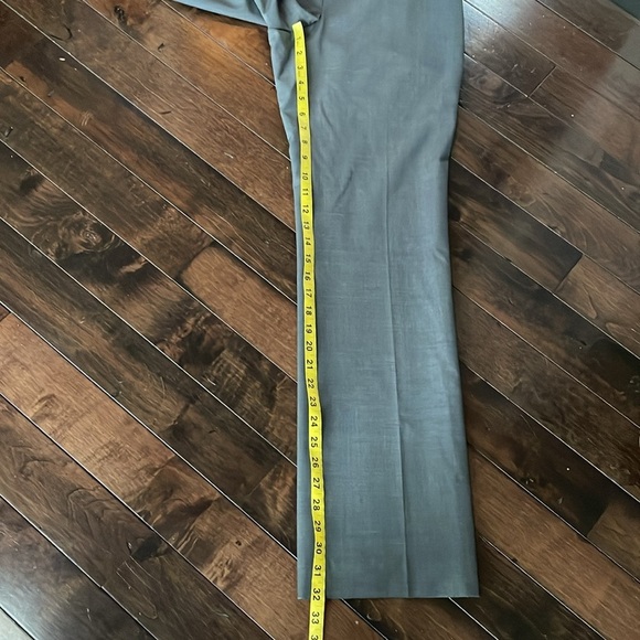 Talbots wool blend trousers Straight Gray Size 6 Business Casual Career Office - Picture 6 of 12